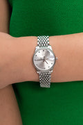  Shop Authentic Gucci G Timeless Quartz Silver Dial Silver Steel Strap Watch For Women - YA1265019 - Luxxuri