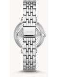  Shop Authentic Fossil Jacqueline White Dial Silver Steel Strap Watch for Women - ES3631 - Luxxuri