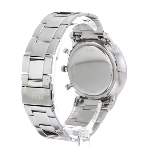  Shop Authentic Fossil Neutra Chronograph Black Dial Silver Steel Strap Watch for Men - FS5384 - Luxxuri