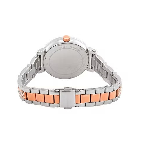  Shop Authentic Michael Kors Sophie Chronograph Silver Dial Two Tone Steel Strap Watch For Women - MK3880 - Luxxuri