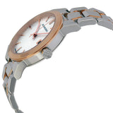  Shop Authentic Burberry The City White Dial Two Tone Steel Strap Watch for Women - BU9105 - Luxxuri