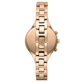  Shop Authentic Emporio Armani Chiara Silver Dial Rose Gold Steel Strap Watch For Women - AR7362 - Luxxuri