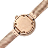  Shop Authentic Emporio Armani Gianni T Bar Silver Dial Rose Gold Mesh Bracelet Watch For Women - AR1956 - Luxxuri