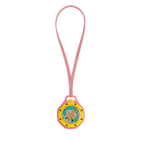 Swatch x AP Royal Pop Blue Dial Pink Leather lanyard Watch for Women - Otg Roz