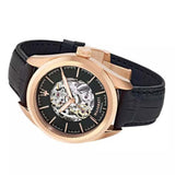  Shop Authentic Maserati Traguardo Automatic Black Skeleton Dial Black Leather Strap Watch For Men - R8821112001 - Luxxuri