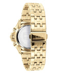  Shop Authentic Tommy Hilfiger Harper Chronograph White Dial Gold Steel Strap Watch For Women - 1782223 - Luxxuri