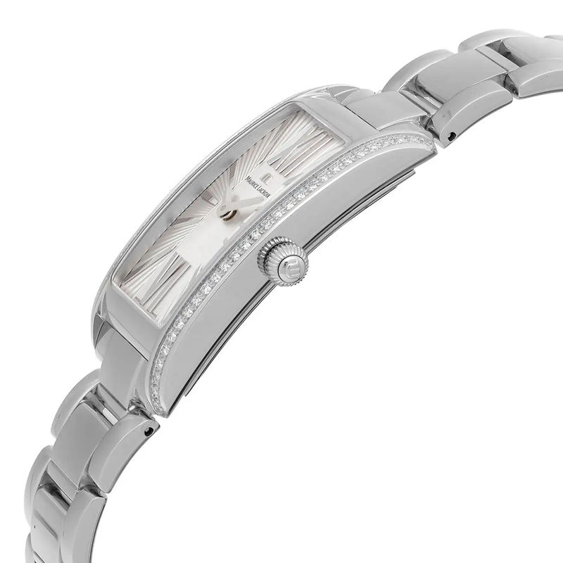  Shop Authentic Maurice Lacroix Fiaba Diamonds White Dial Silver Steel Strap Watch for for Women - FA2164-SD532-170 - Luxxuri