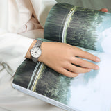  Shop Authentic Tissot T Classic Everytime Small White Dial Silver Mesh Bracelet Watch For Women - T109.210.11.033.00 - Luxxuri
