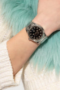  Shop Authentic Gucci G Timeless Quartz Black Dial Silver Steel Strap Watch for Women - YA1265034 - Luxxuri