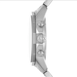  Shop Authentic Armani Exchange Outerbanks Chronograph Silver Dial Silver Steel Strap Watch For Men - AX7141 - Luxxuri