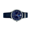  Shop Authentic Versace Manifesto Quartz Blue Dial Blue Leather Strap Watch For Men - VBQ01017 - Luxxuri