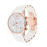  Shop Authentic Emporio Armani Sportivo White Dial White Rubber Strap Watch For Men - AR5919 - Luxxuri