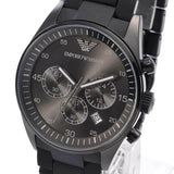  Shop Authentic Emporio Armani Sportivo Chronograph Black Dial Black Stainless Steel Watch For Men - AR5889 - Luxxuri