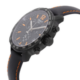  Shop Authentic Tissot Quickster Chronograph Black Dial Watch For Men - T095.417.36.057.00 - Luxxuri