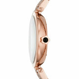  Shop Authentic Emporio Armani Mother of Pearl Dial Rose Gold Steel Strap Watch For Women - AR11236 - Luxxuri