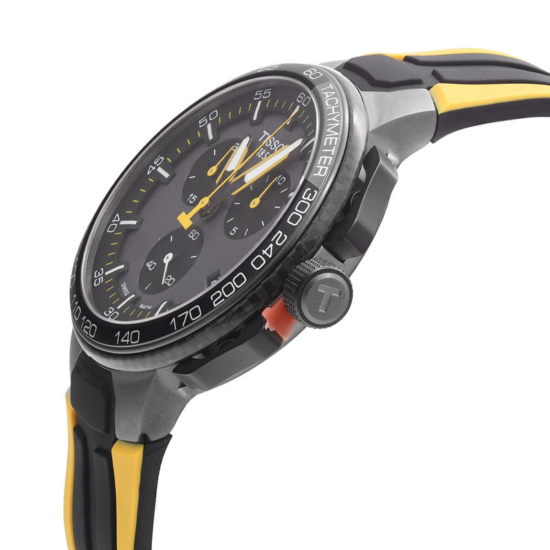  Shop Authentic Tissot T Bike Cycling Tour de France Black Dial Two Tone Rubber Strap Watch For Men - T111.417.37.441.00 - Luxxuri
