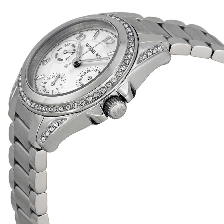  Shop Authentic Michael Kors Blair Silver Dial SIlver Steel Strap Watch for Women - MK5612 - Luxxuri