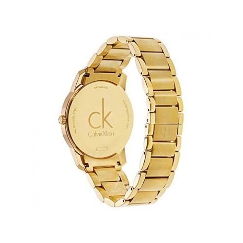  Shop Authentic Calvin Klein City Silver Dial Gold Steel Strap Watch for Men - K2G21546 - Luxxuri