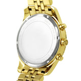  Shop Authentic Michael Kors Lexington Chronograph Black Dial Gold Steel Strap Watch for Men - MK8286 - Luxxuri