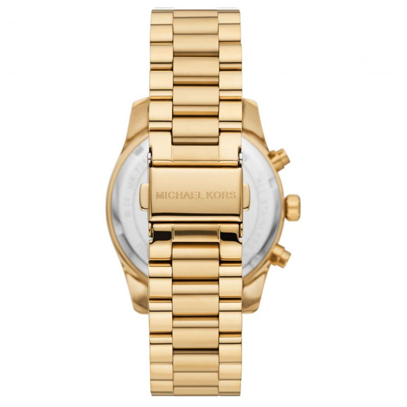  Shop Authentic Michael Kors Janelle Quartz Gold Dial Gold Steel Strap Watch For Women - MK7381 - Luxxuri