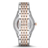  Shop Authentic Emporio Armani Meccanico White Dial Two Tone Steel Strap Watch For Men - AR1921 - Luxxuri