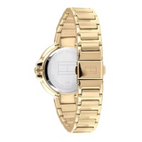  Shop Authentic Tommy Hilfiger Angela White Dial Gold Steel Strap Watch for Women - 1782128 - Luxxuri