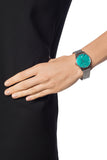  Shop Authentic Gucci G-Timeless Turquiose Mother of Pearl Dial Silver Mesh Bracelet Watch For Women - YA1264039 - Luxxuri