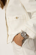  Shop Authentic Gucci Dive Automatic Silver Dial Silver Steel Strap Watch for Men - YA136354 - Luxxuri