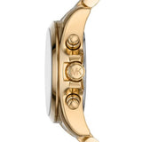  Shop Authentic Michael Kors Bradshaw Chronograph Black Dial Gold Steel Strap Watch For Women - MK6959 - Luxxuri