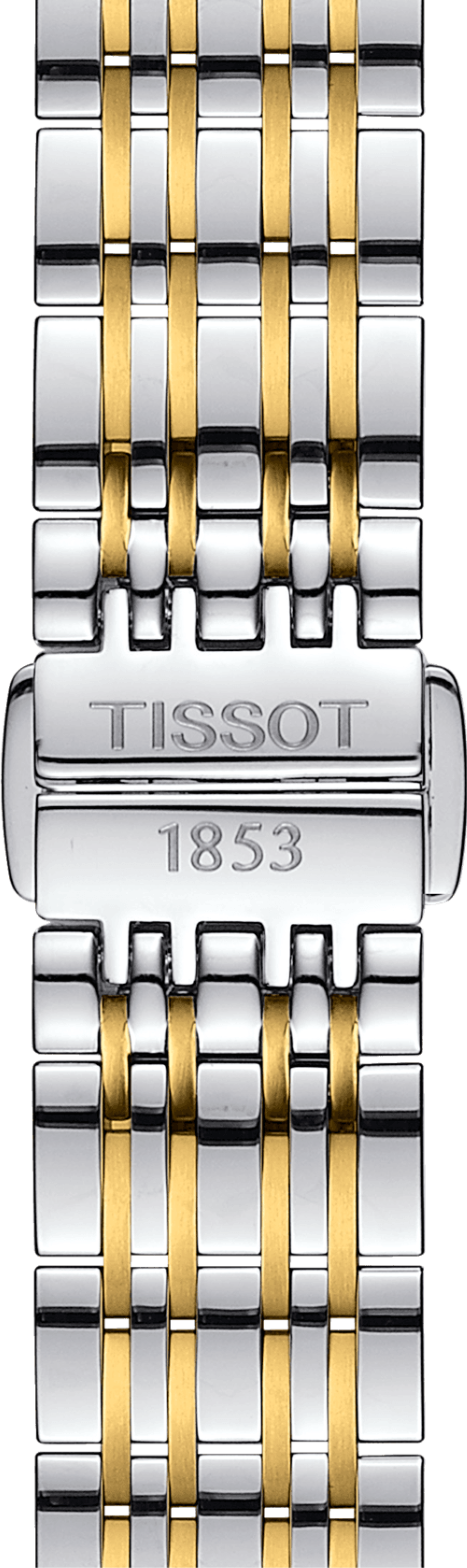  Shop Authentic Tissot Carson Lady White Dial Two Tone Steel Strap Watch For Women - T085.210.22.013.00 - Luxxuri