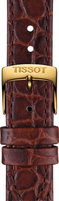 Tissot Everytime Desire Small White Dial Maroon Leather Strap Watch For Women - T109.210.36.031.00