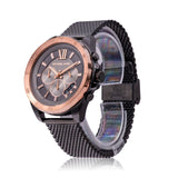 Shop Authentic Michael Kors Brecken Chronograph Grey Dial Silver Mesh Strap Watch For Men - MK8868 - Luxxuri