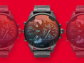 Diesel Mr Daddy 2.0 Chronograph Grey Dial Grey Steel Strap Watch For Men - DZ7315