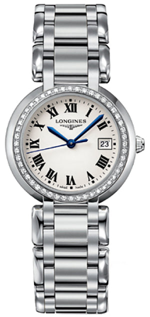  Shop Authentic Longines PrimaLuna 26.5mm Automatic Stainless Steel Watch for Women - L8.111.0.71.6 - Luxxuri