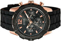  Shop Authentic Guess Caliber Chronograph Black Dial Black Rubber Strap Watch for Men  - W0864G2 - Luxxuri