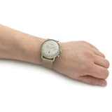  Shop Authentic Emporio Armani Aviator Chronograph Quartz Beige Dial Gold Mesh Bracelet Watch For Men - AR11315 - Luxxuri