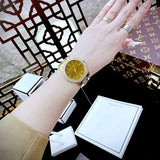  Shop Authentic Michael Kors Runway Three Hand Brown Dial Two Tone Steel Strap Watch For Women - MK7389 - Luxxuri