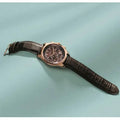  Shop Authentic Guess Pursuit Chronograph Brown Dial Brown Leather Strap Watch for Men - W0500G3 - Luxxuri