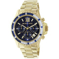  Shop Authentic Michael Kors Everest Chronograph Blue Dial Gold Steel Strap Watch for Women - MK5754 - Luxxuri