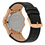  Shop Authentic Maserati Potenza Automatic Rose Gold Dial Black Leather Strap Watch For Men - R8821108002 - Luxxuri