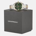  Shop Authentic Emporio Armani Claudio Chronograph Green Dial Two Tone Steel Strap Watch For Women - AR11511 - Luxxuri
