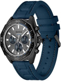  Shop Authentic Hugo Boss Energy Chronograph Grey Dial Green Rubber Strap Watch For Men - 1513972 - Luxxuri