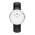  Shop Authentic Daniel Wellington Classic Reading White Dial Black Leather Strap Watch For Women - DW00100058 - Luxxuri