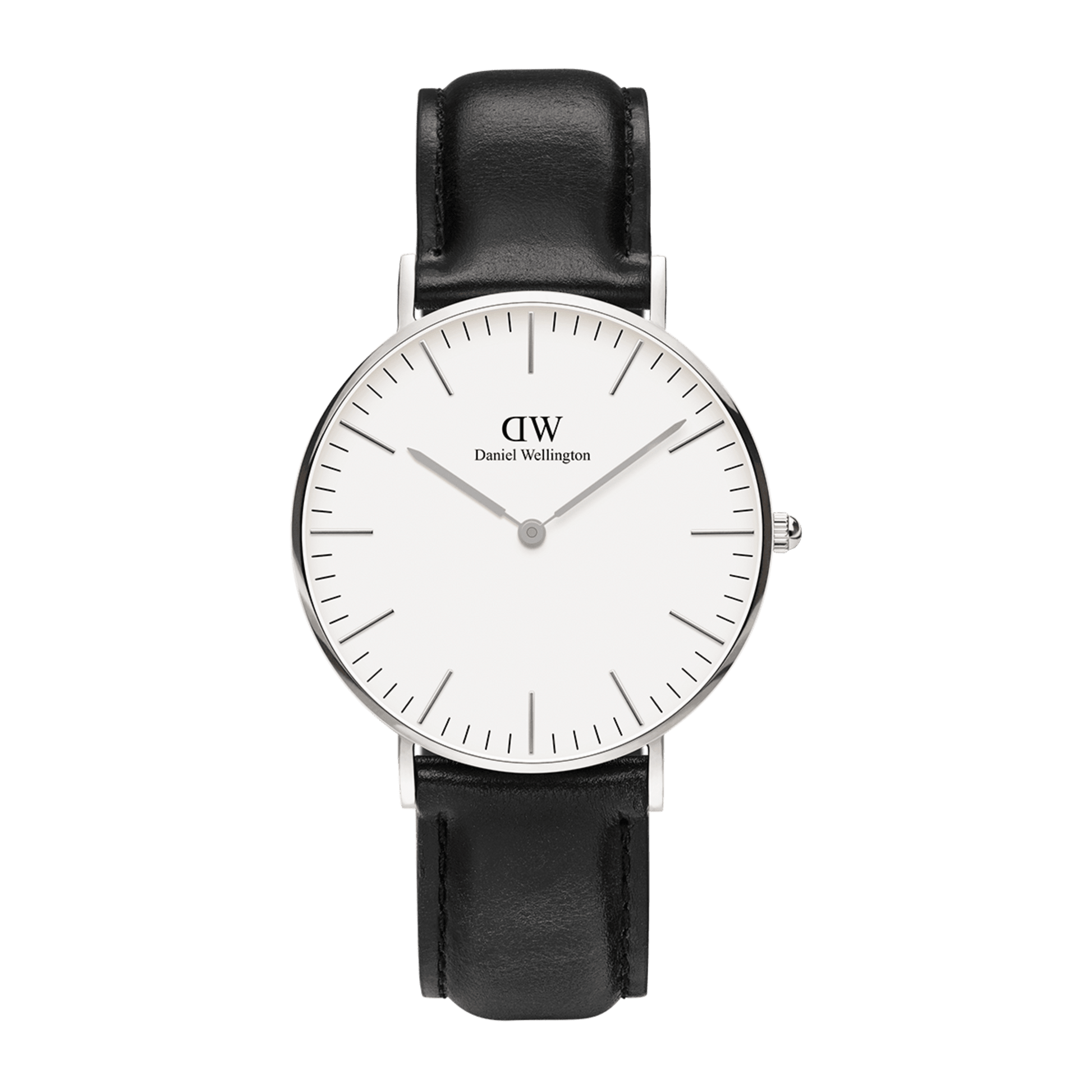  Shop Authentic Daniel Wellington Classic Reading White Dial Black Leather Strap Watch For Women - DW00100058 - Luxxuri