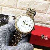  Shop Authentic Tissot T Classic Carson Automatic White Dial Two Tone Steel Strap Watch for Men - T085.407.22.011.00 - Luxxuri