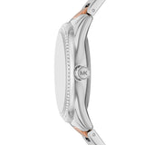  Shop Authentic Michael Kors Janelle Silver Dial Two Tone Steel Strap Watch For Women - MK7383 - Luxxuri