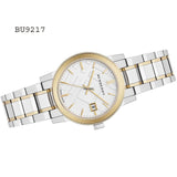  Shop Authentic Burberry The City Silver Dial Two Tone Steel Strap Watch for Women - BU9217 - Luxxuri