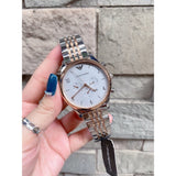  Shop Authentic Emporio Armani Beta Chronograph Grey Dial Two Tone Steel Strap Watch For Men - AR1864 - Luxxuri