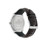  Shop Authentic Gucci G-Timeless Sapphire Crystal White Dial Black Leather Strap Unisex Watch - YA126325 - Luxxuri