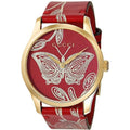  Shop Authentic Gucci G Timeless Quartz Red Dial Red Leather Strap Watch For Women - YA1264054 - Luxxuri